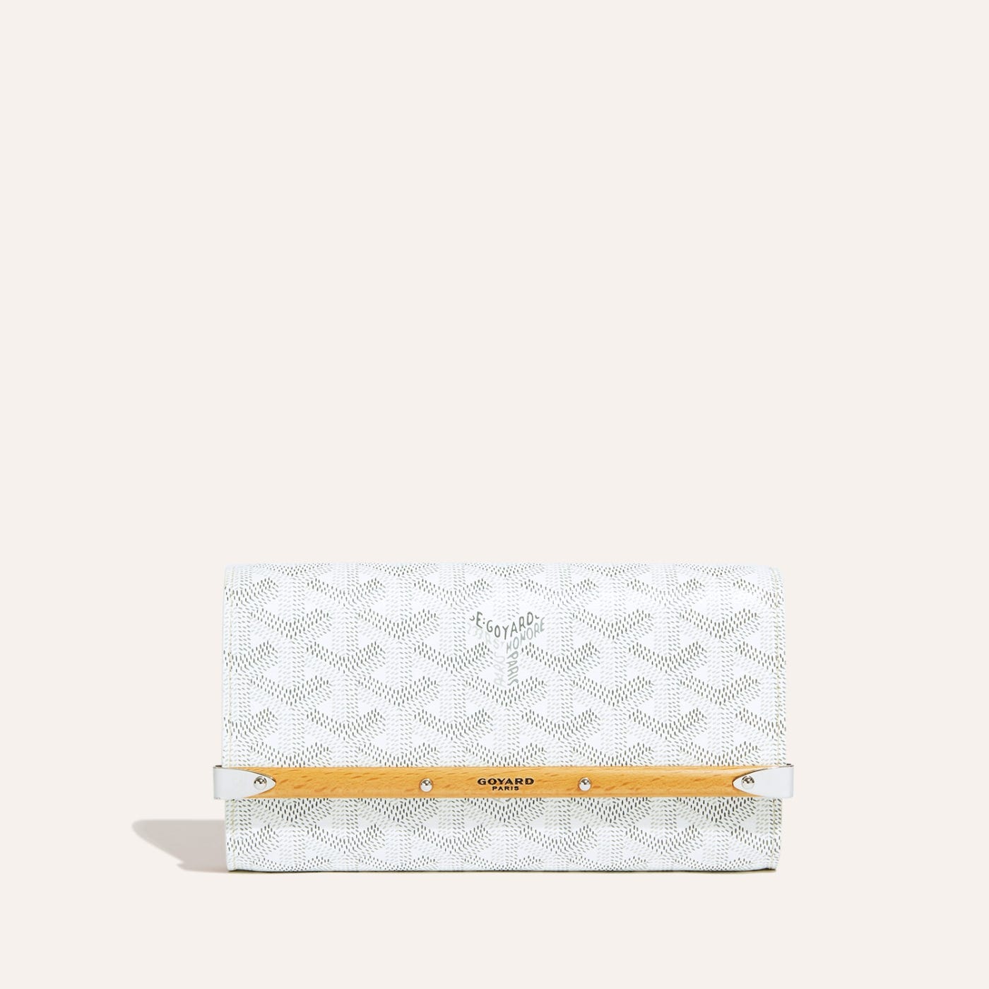 Goyard Monte-Carlo Mini Case White - Image 2
